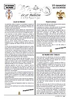 Bulletin n°31 du 23 messidor an 218 (11 juillet 2010)